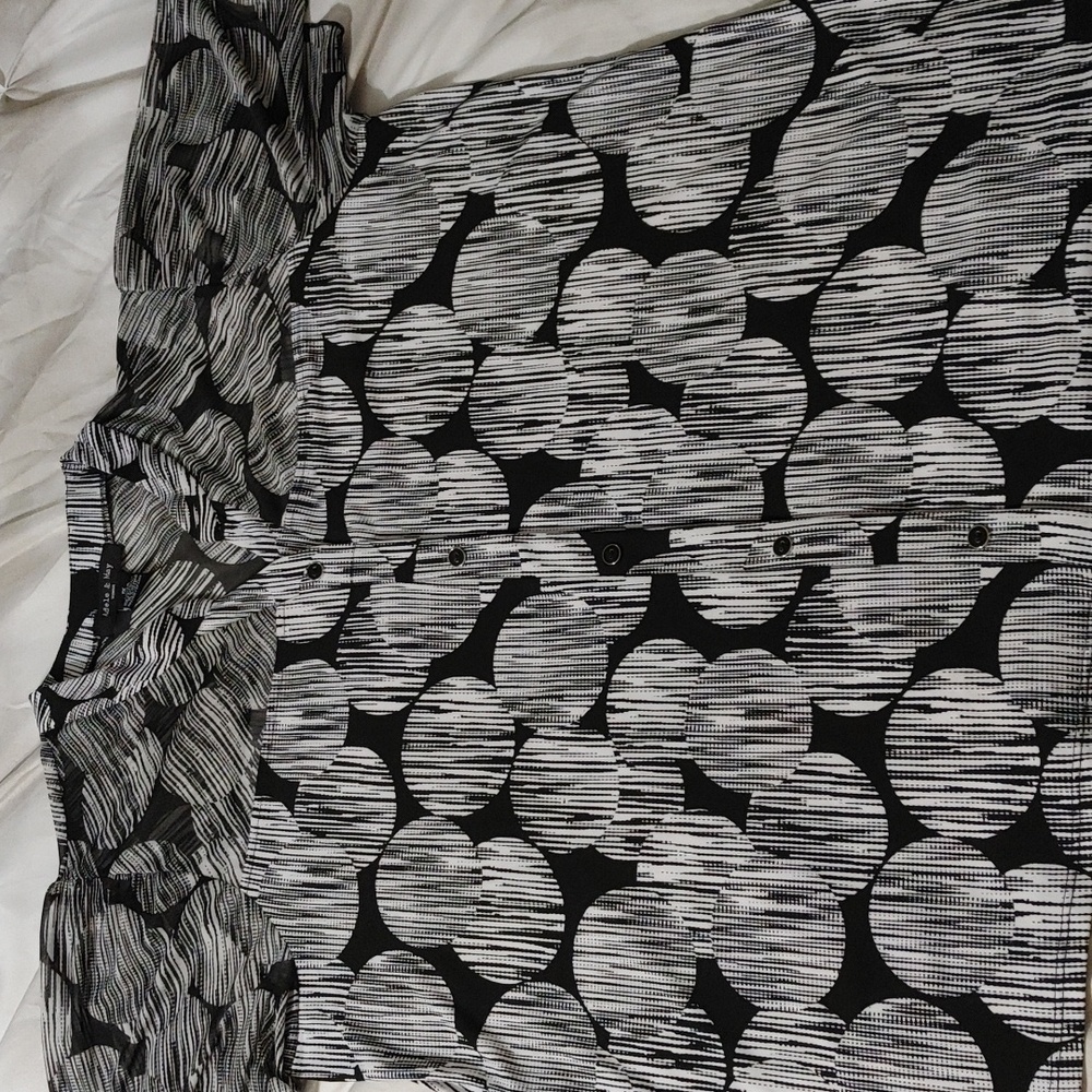 Bundle of three shirts size 1X. 1 NWOT and 2 Pre-owned. - Picture 2 of 7